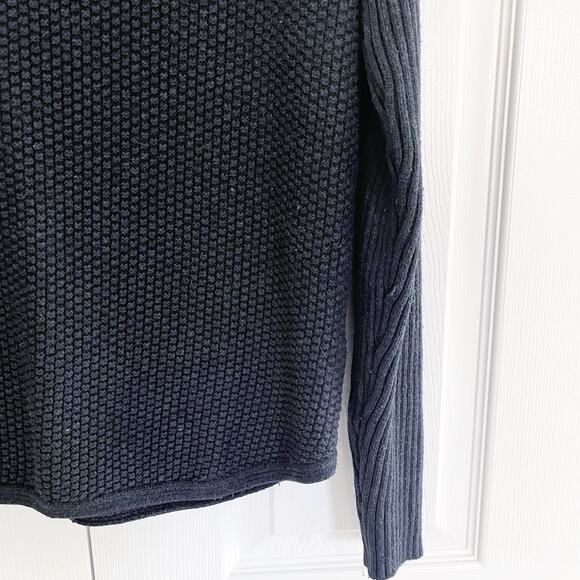Just Female Textured Rapid Knit Black Sweater - Picture 4 of 7